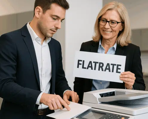 Flatrate für Drucker, Kopierer und Multifunktionsgeräte