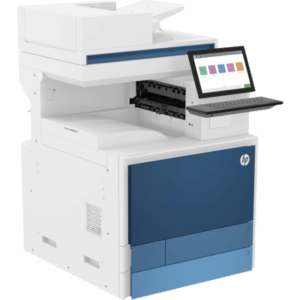 HP Color LaserJet Managed Flow MFP E87760z - Nach rechts zeigend