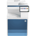 HP Color LaserJet Managed MFP E78630dn - Zur Mitte zeigend