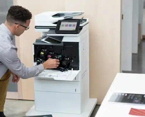 Grauschleier vermeiden mit Original Toner Man open printer
